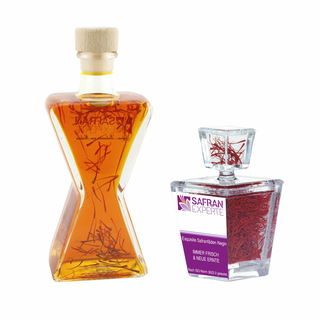 Gift Set - saffron balsamic vinegar with saffron threads...